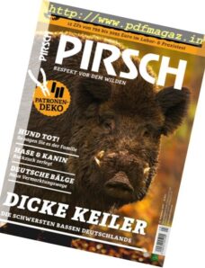 Pirsch – 15 November 2017