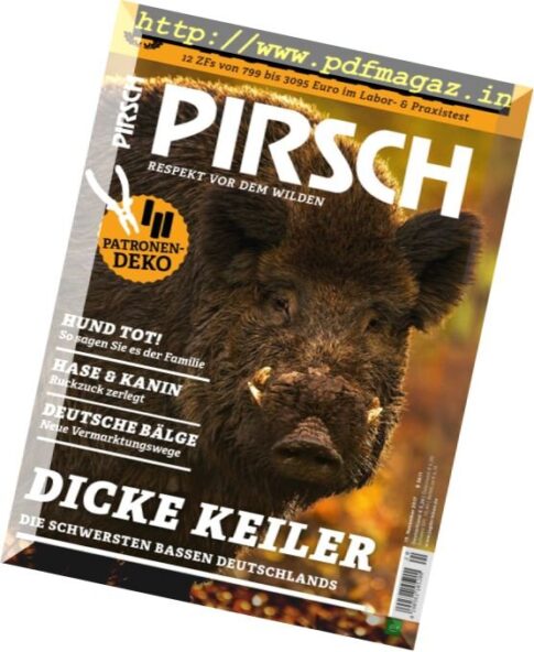 Pirsch – 15 November 2017