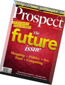 Prospect Magazine – January 2018