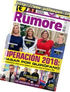 Rumore Spain – 8 Enero 2018