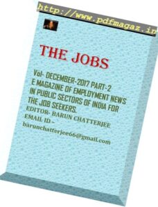 The Jobs – 22 December 2017
