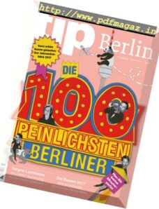 tip Berlin — 28. Dezember 2017