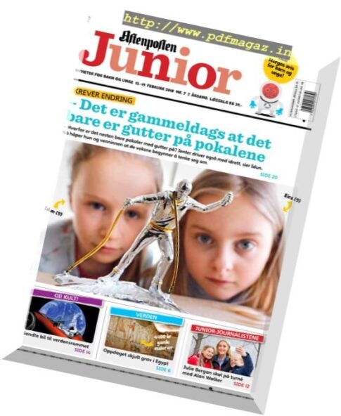 Aftenposten Junior — 13 februar 2018