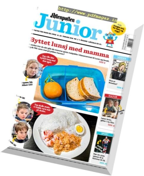 Aftenposten Junior — 16 januar 2018