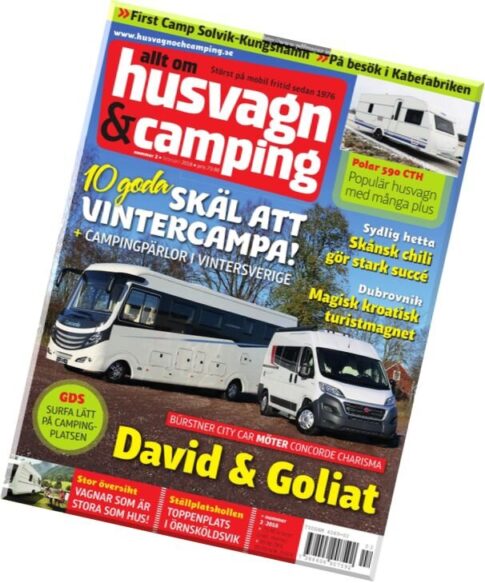 Allt om Husvagn & Camping — Februari 2018