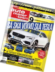 Auto Motor & Sport Sverige – 9 februari 2018