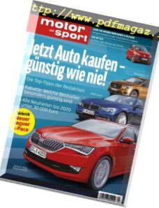 Auto Motor und Sport – 1 Februar 2018
