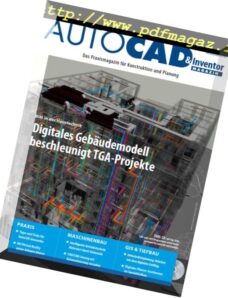 Autocad & Inventor Magazin — Februar 2018