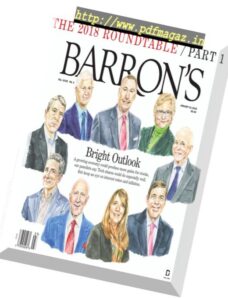 Barron’s Magazine – 15 January 2018