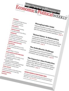 Economic & Political Weekly — 29 January 2018