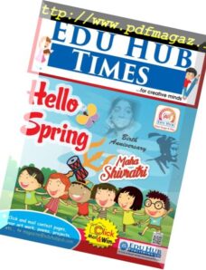 Edu Hub Times Class 2 – February 2018