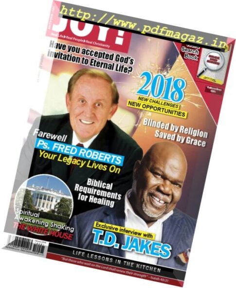 Joy! Magazine – January 2018