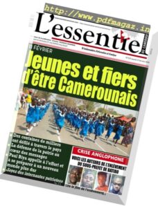L’essentiel du Cameroun – 13 fevrier 2018