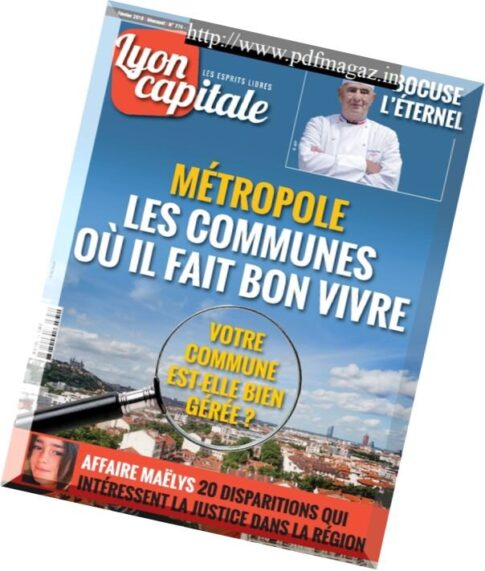 Lyon Capitale — 26 janvier 2018