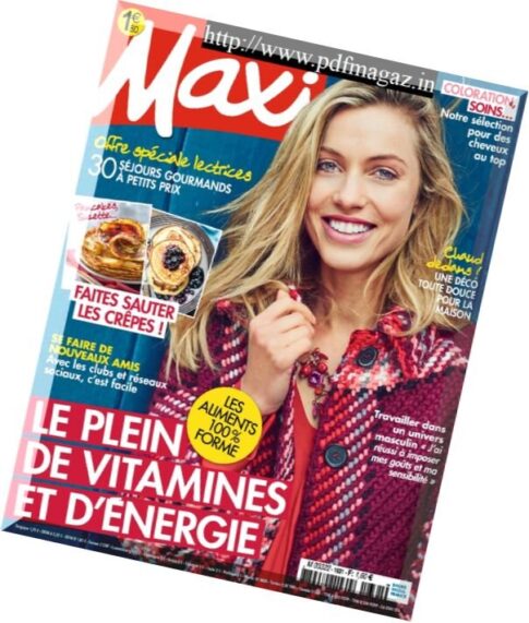Maxi France — 29 janvier 2018