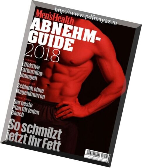 Men’s Health Germany — Abnehm-Guide 2018