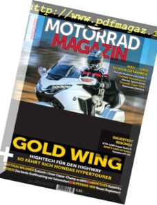 Motorrad Magazin – Marz 2018