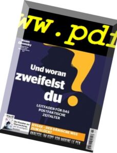 Philosophie Magazin Germany – April-Mai 2017