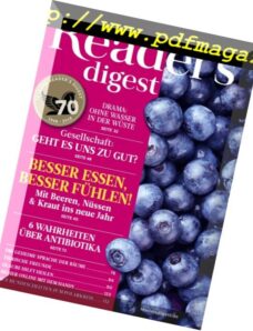 Reader’s Digest Germany – Januar 2018