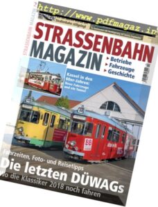 Strassenbahn Magazin – Februar 2018