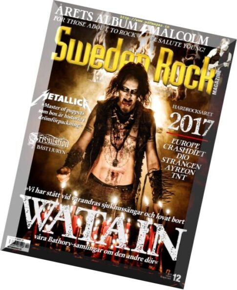 Sweden Rock Magazine – December 2017