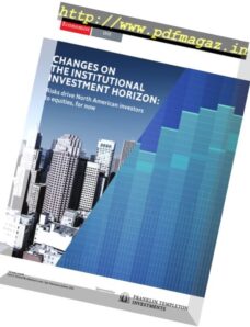 The Economist (Intelligence Unit) – Changes On The Institutional Investment Horizon 2017
