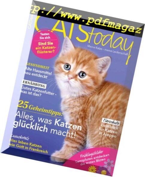 Cats Today – Marz 2018