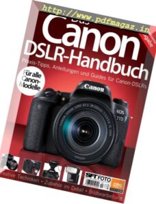 Computec Das grosse SFT Foto Canon DSLR Handbuch – November 2017