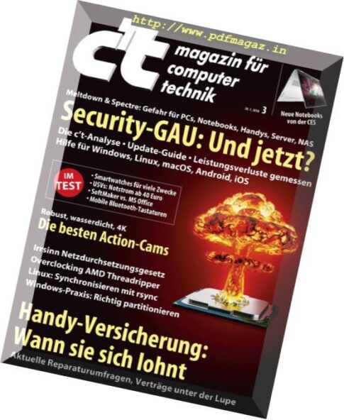 c’t Magazin – 20 Januar 2018