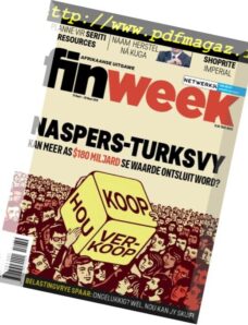 Finweek Afrikaans Edition — Maart 08, 2018