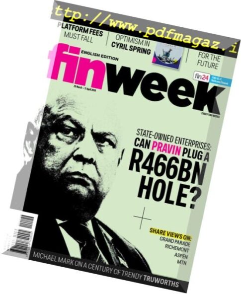 Finweek English Edition — 29 March 2018
