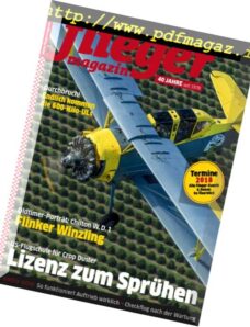 Fliegermagazin – Marz 2018