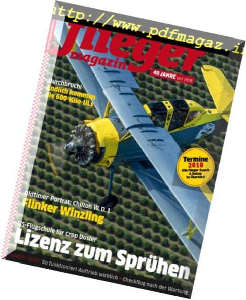 Fliegermagazin — Marz 2018