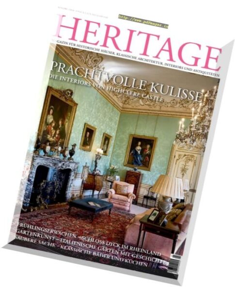 Heritage Magazin — Nr.1, 2018