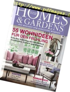 Homes & Gardens Germany — Marz-April 2018