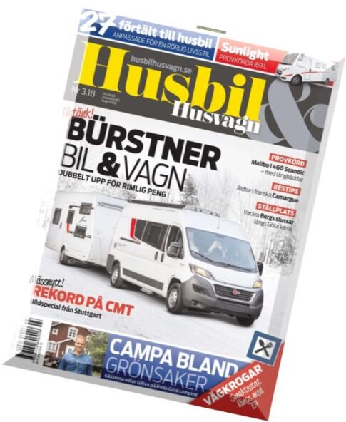 Husbil & Husvagn — Nr.3, 2018