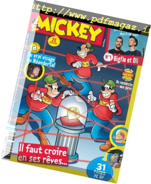 Le Journal de Mickey — 14 mars 2018