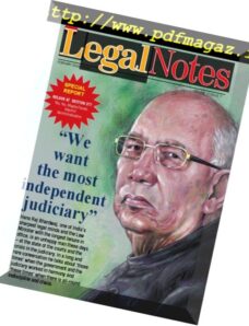 Legal Notes — February 2018