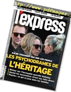 L’Express – 21 au 27 Fevrier 2018