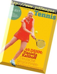 Niederrhein Tennis – Nr.2, 2017
