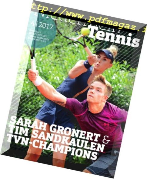 Niederrhein Tennis — Nr.4 2017