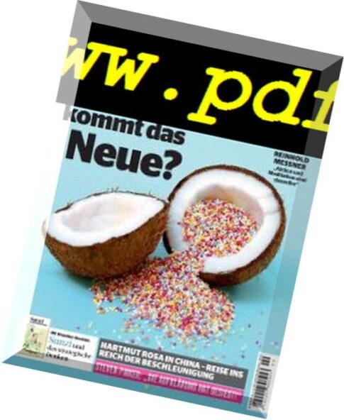 Philosophie Magazin Germany – Februar-Marz 2018