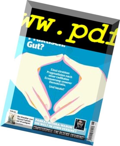 Philosophie Magazin Germany — Oktober-November 2017