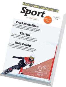 Sport Magazin – 25 Februar 2018