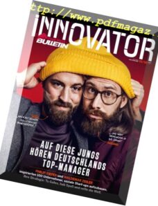 The Red Bulletin Innovator Deutschland – N 1, 2018