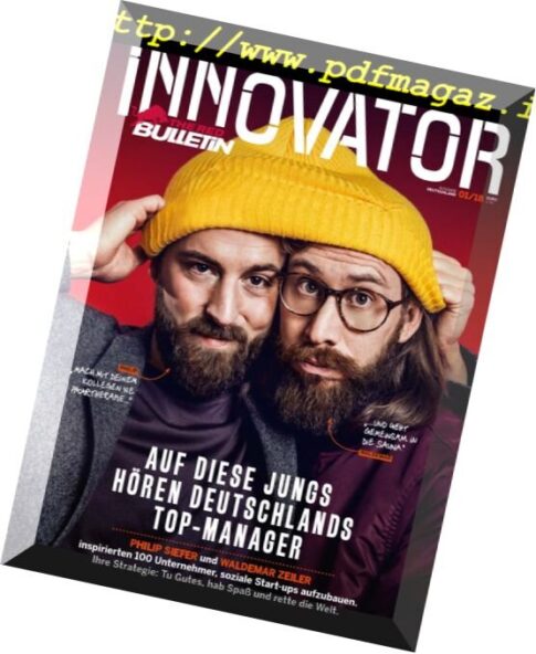 The Red Bulletin Innovator Deutschland — N 1, 2018