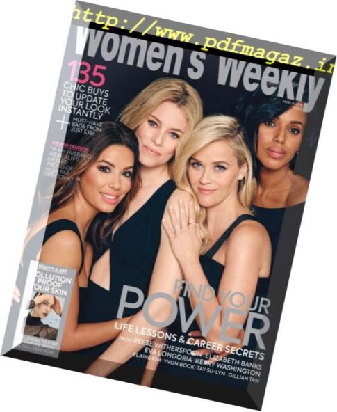 The Singapore Women’s Weekly — March 2018