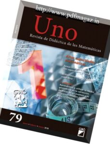 Uno. Didactica de las Matematicas – enero 2018