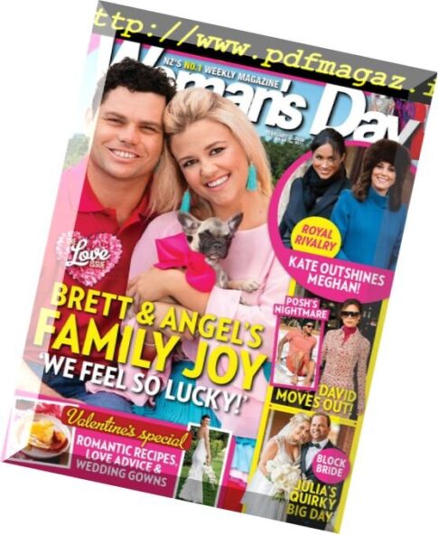 Woman’s Day New Zealand – 2 February 2018