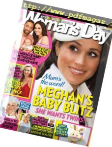 Woman’s Day New Zealand – 26 March 2018